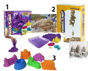 christmas kinetic sand