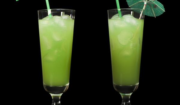 green cocktails recipes