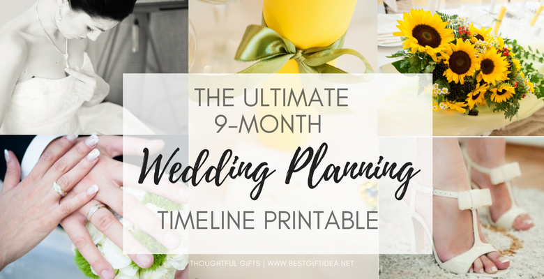 the ultimate wedding planning timeline free printable template