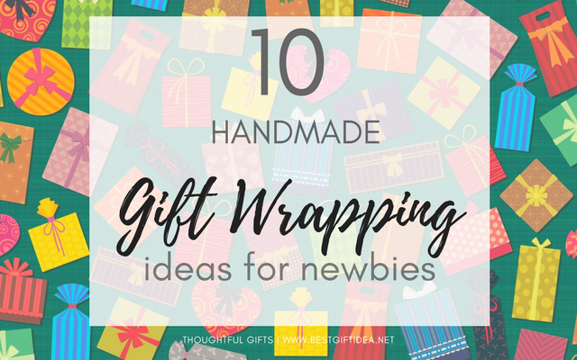 10 handmade gift wrapping ideas even if not skilled