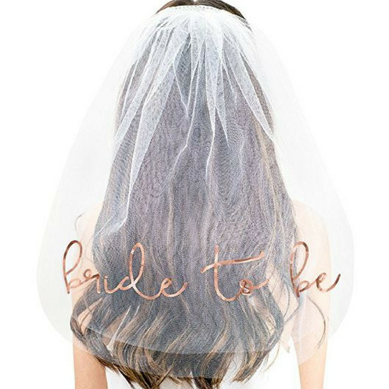 15 bachelorette party bride to be veil