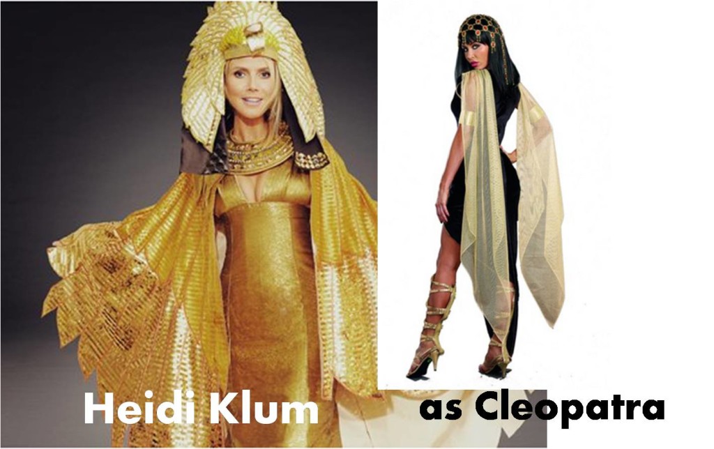 celebrities Halloween costumes inspirational idea by Heidi Klum