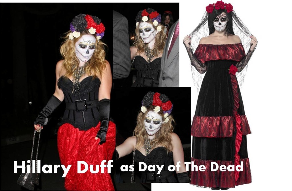 celebrities Halloween costumes inspirational idea by Hillary Duff