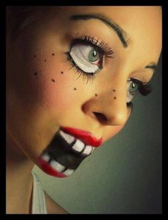 halloween make up idea for her