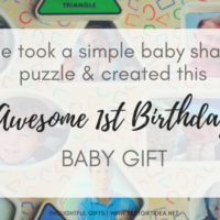 awesome diy 1st birthday baby gift