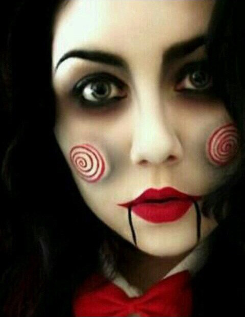 scary halloween makeup for women