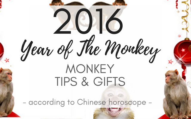 YEAR OF THE MONKEY 2016 GIFTS FOR NEW YEAR