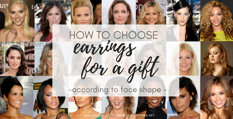 how to choose earrings gifts according to face shape