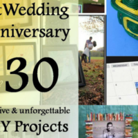 30 CREATIVE DIY GIFTS FOR THE FIRST ANNIVERSATY