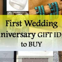 FIRST WEDDING ANNIVERSARY GIFTS TO BUY