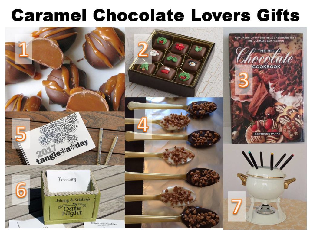 caramel chocolate lovers gifts