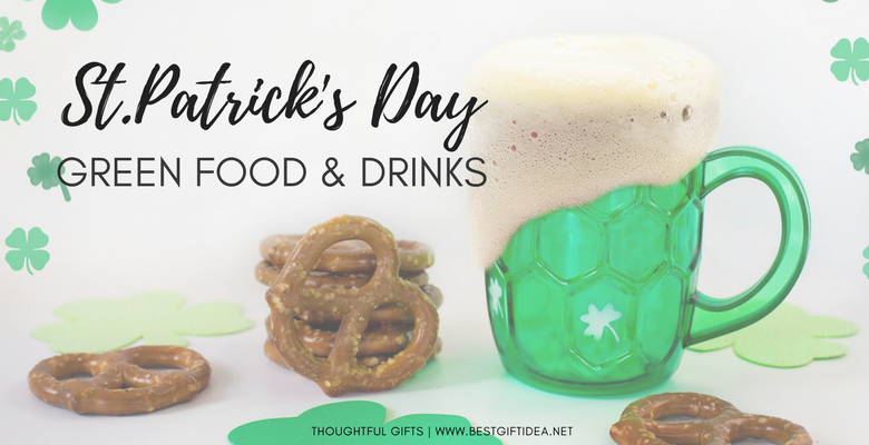 st patricks day green food and drinks ideas