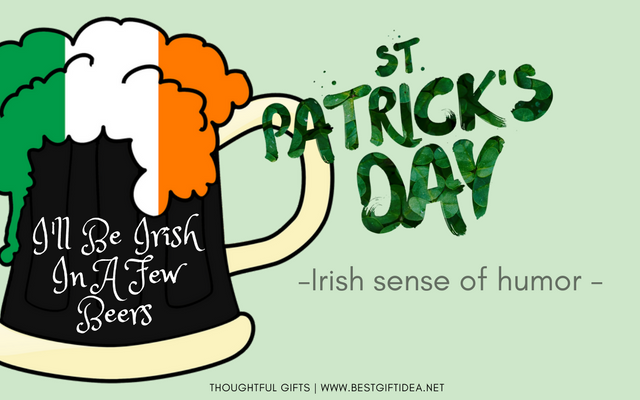 st patricks day irish sense of humor