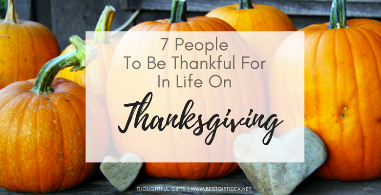 thanksgiving people to thank to