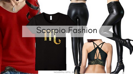 Scorpio gifts fashion Clothes