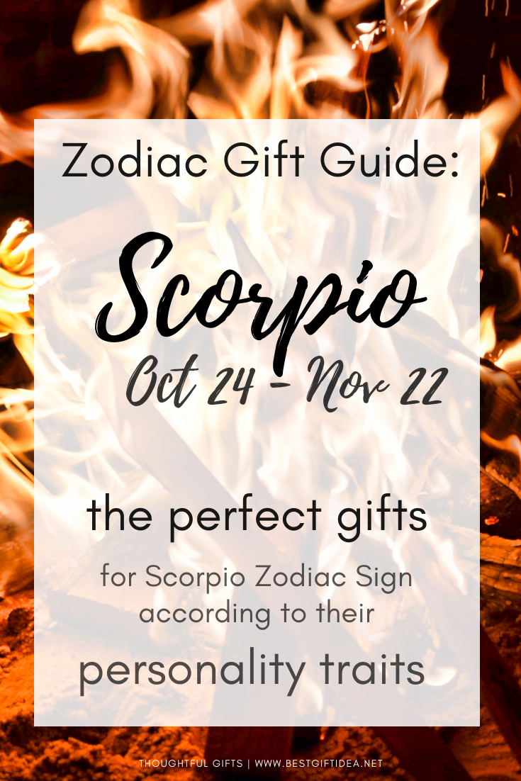 Scorpio Zodiac Gift Guide