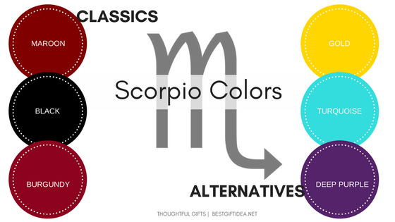 Scorpio colors