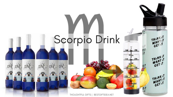 Scorpio gifts drink gifts