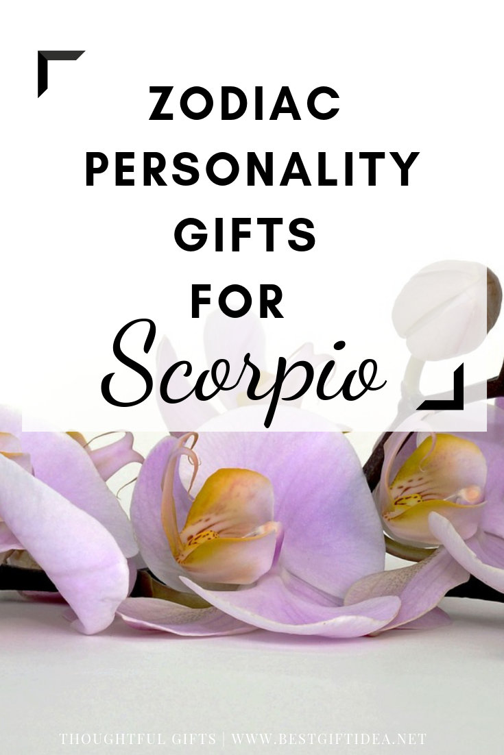 Zodiac Personality Gifts for Scorpio