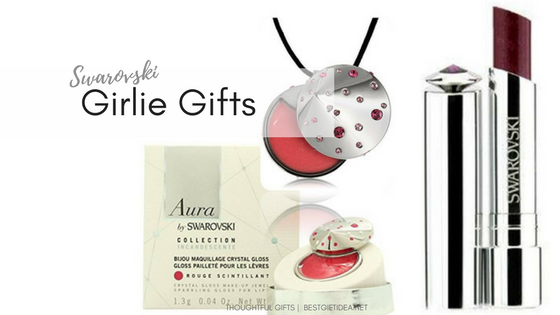 girlie make up gifts with swarovski