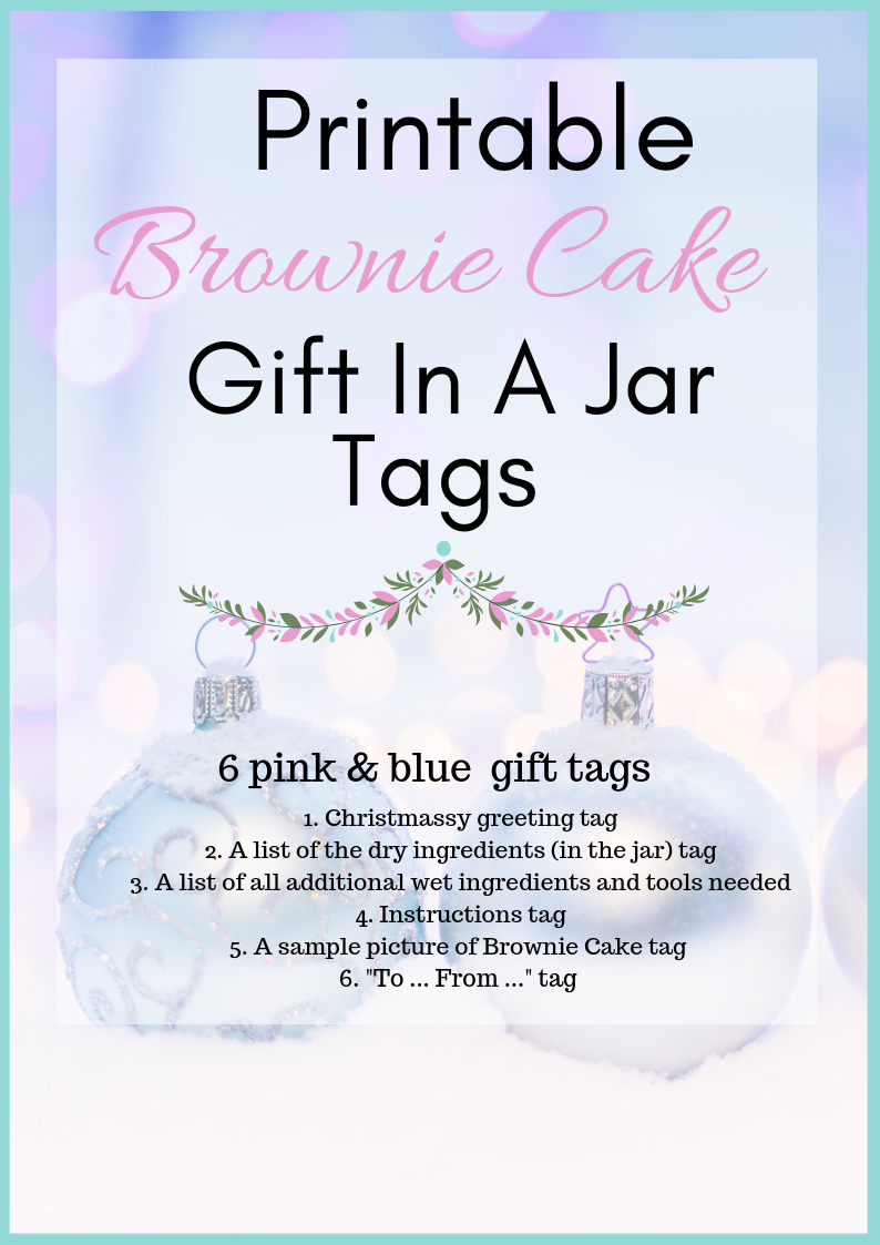 printable gift in a jar instruction tags
