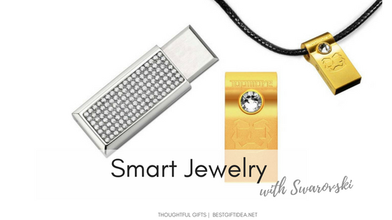 smart jewelry with swarovski