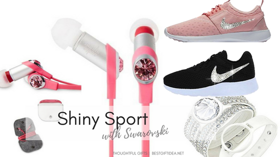 sporty swarovski gifts with crystals