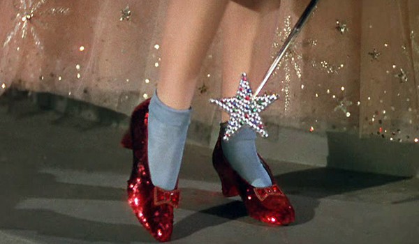 wizard of oz swarovski shoes