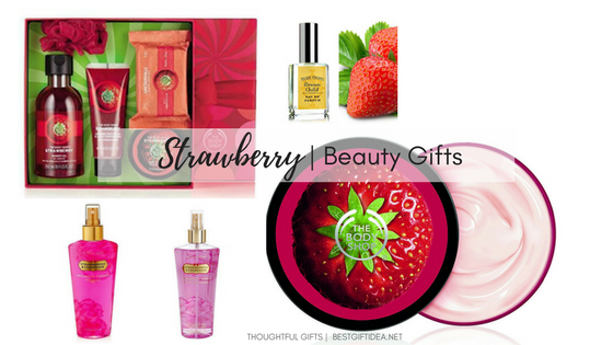 strawberry gifts beauty products