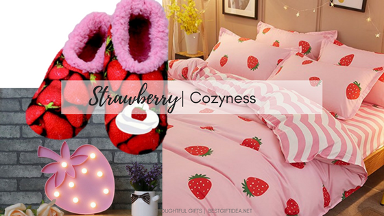 strawberry gifts for bedroom
