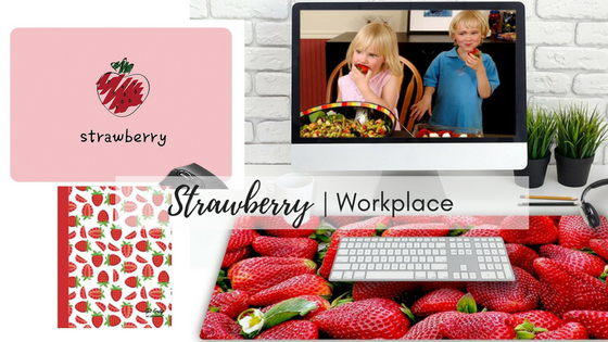 strawberry gifts workplace