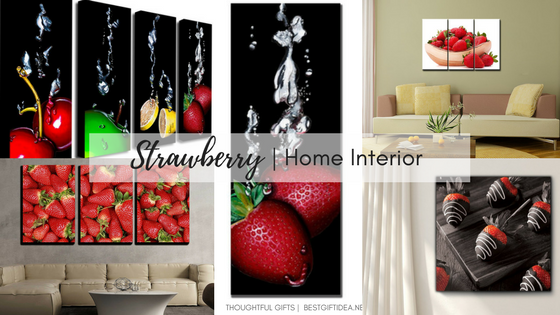 strawberry home interior gifts