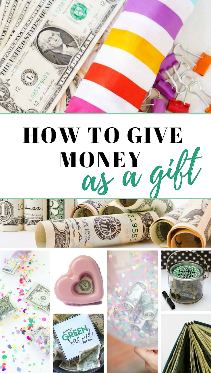how to give money as a gift