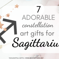 7 adorable constellation art gifts for Sagittarius friend