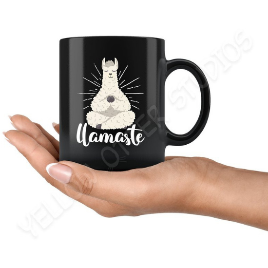 llamaste coffee mug