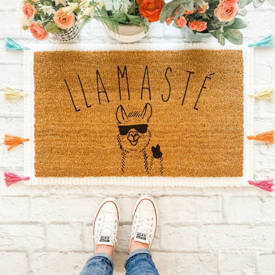 llamaste doormat