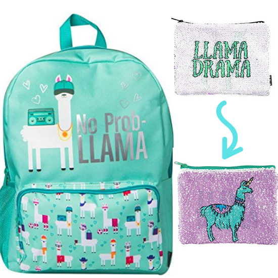 no drama llama backpack