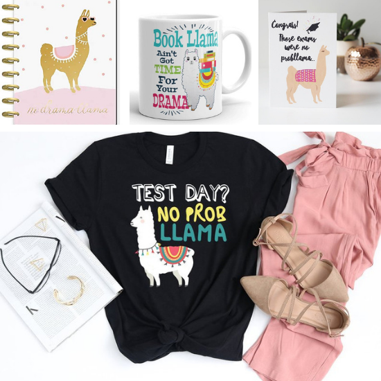 no drama llama gifts for students