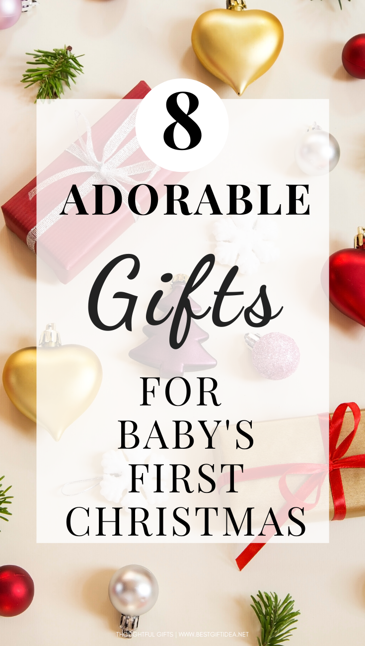 8 adorable gifts for babys first christmas ever